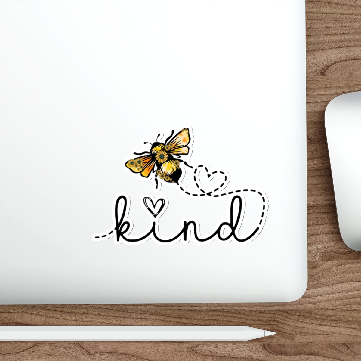 Be Kind With Two Hearts Die-Cut Stickers