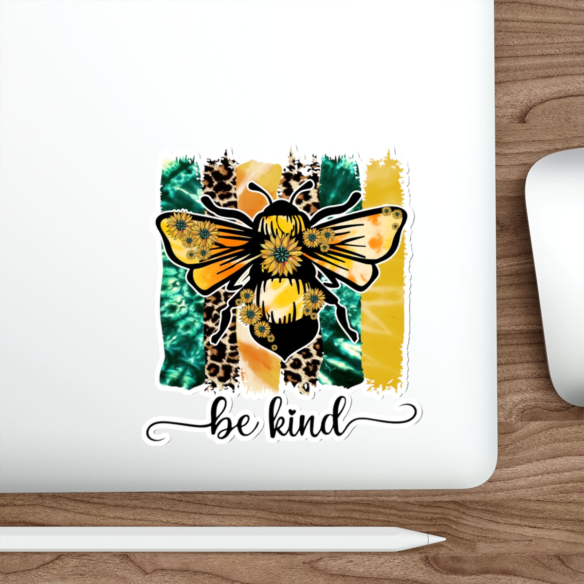 Bee Kind Die-Cut Stickers