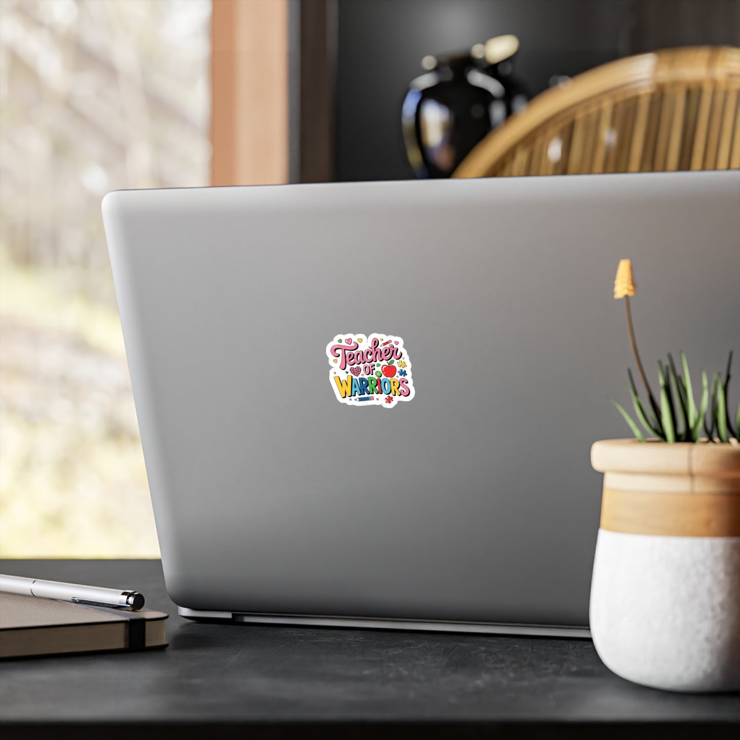 Colorful Teacher of Warriors Vinyl Stickers