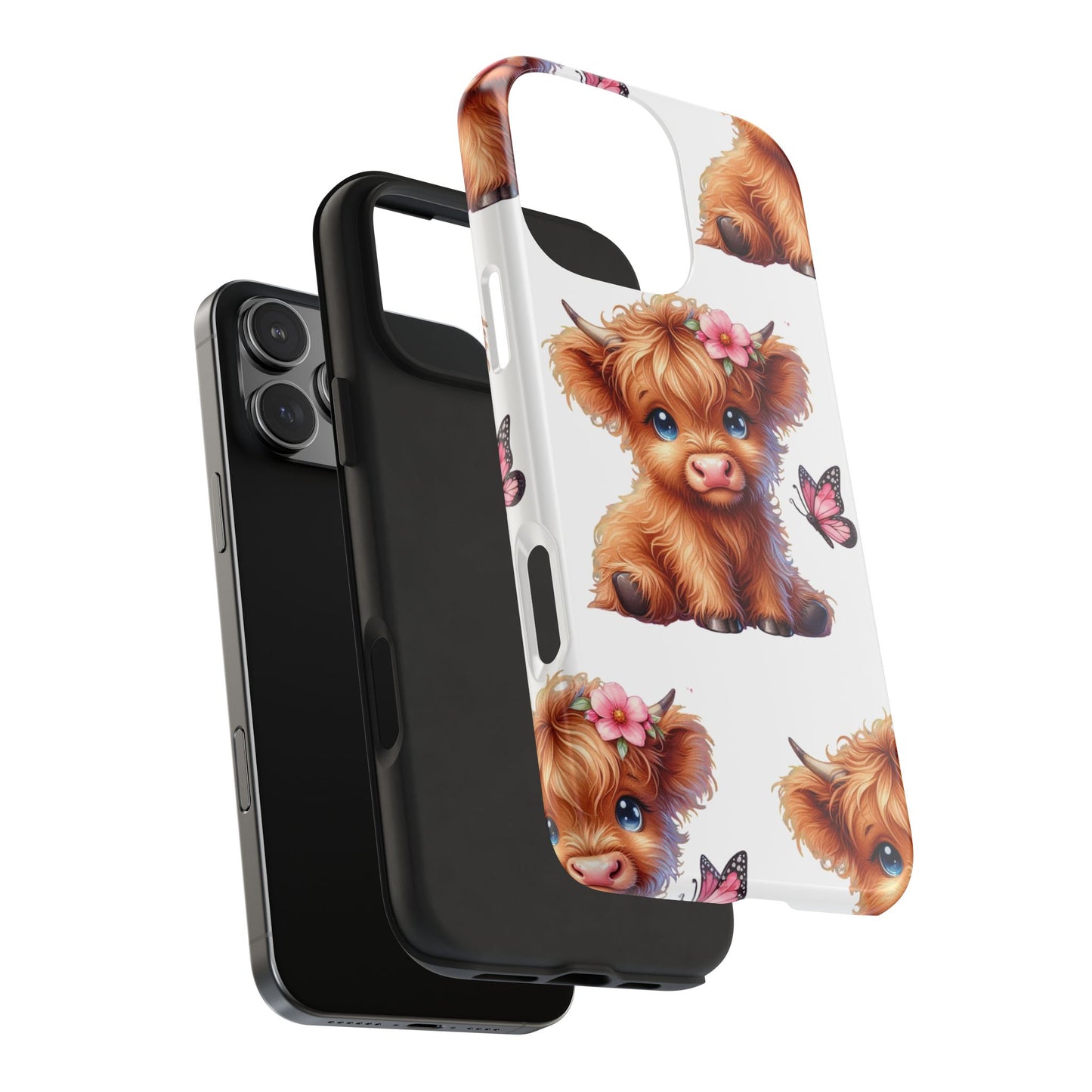 Sweet Highland Cow Phone Case