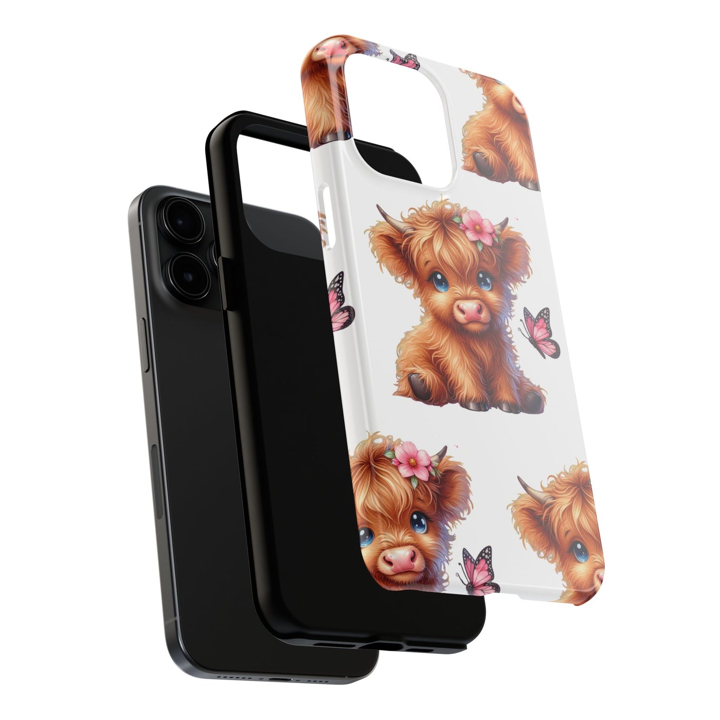 Sweet Highland Cow Phone Case