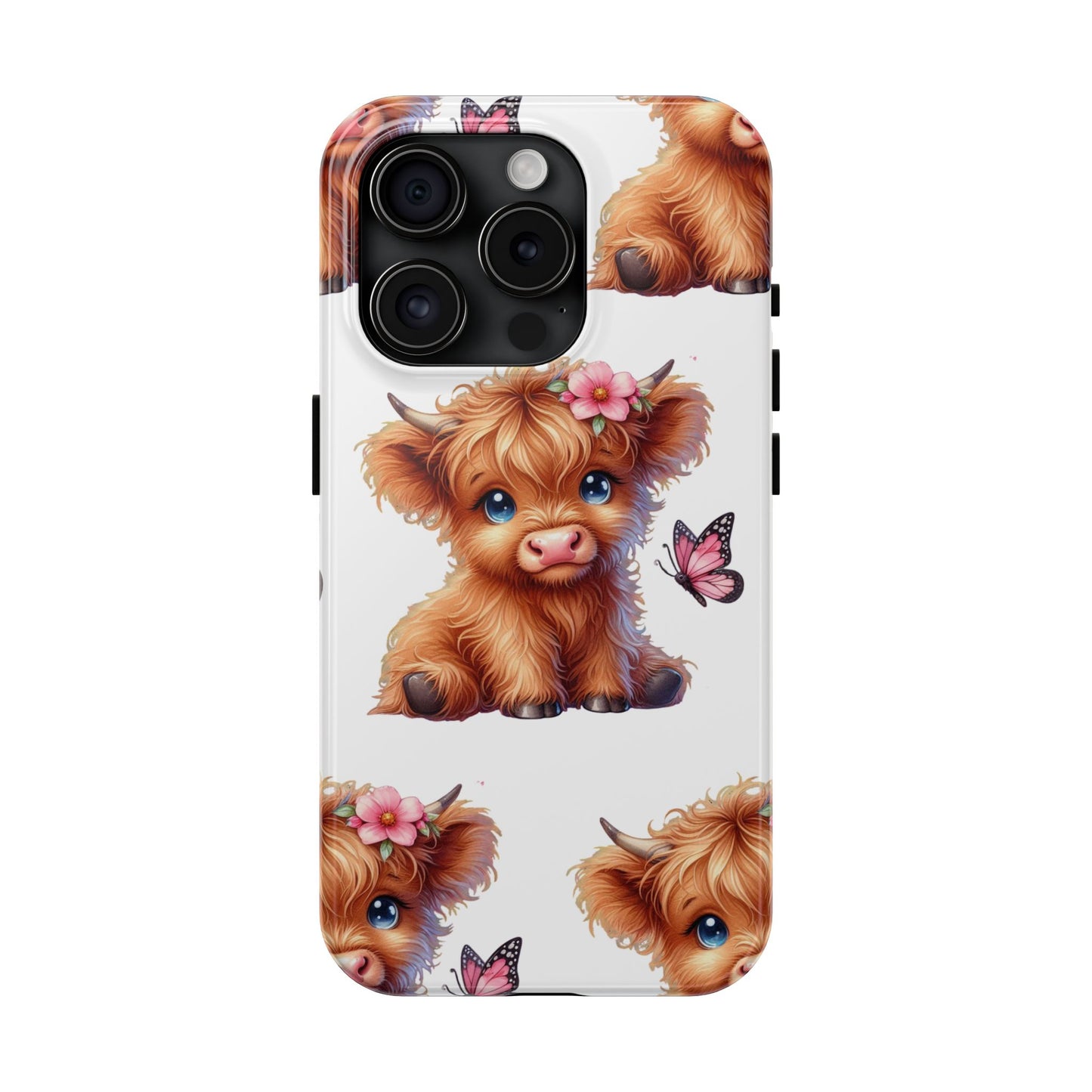 Sweet Highland Cow Phone Case