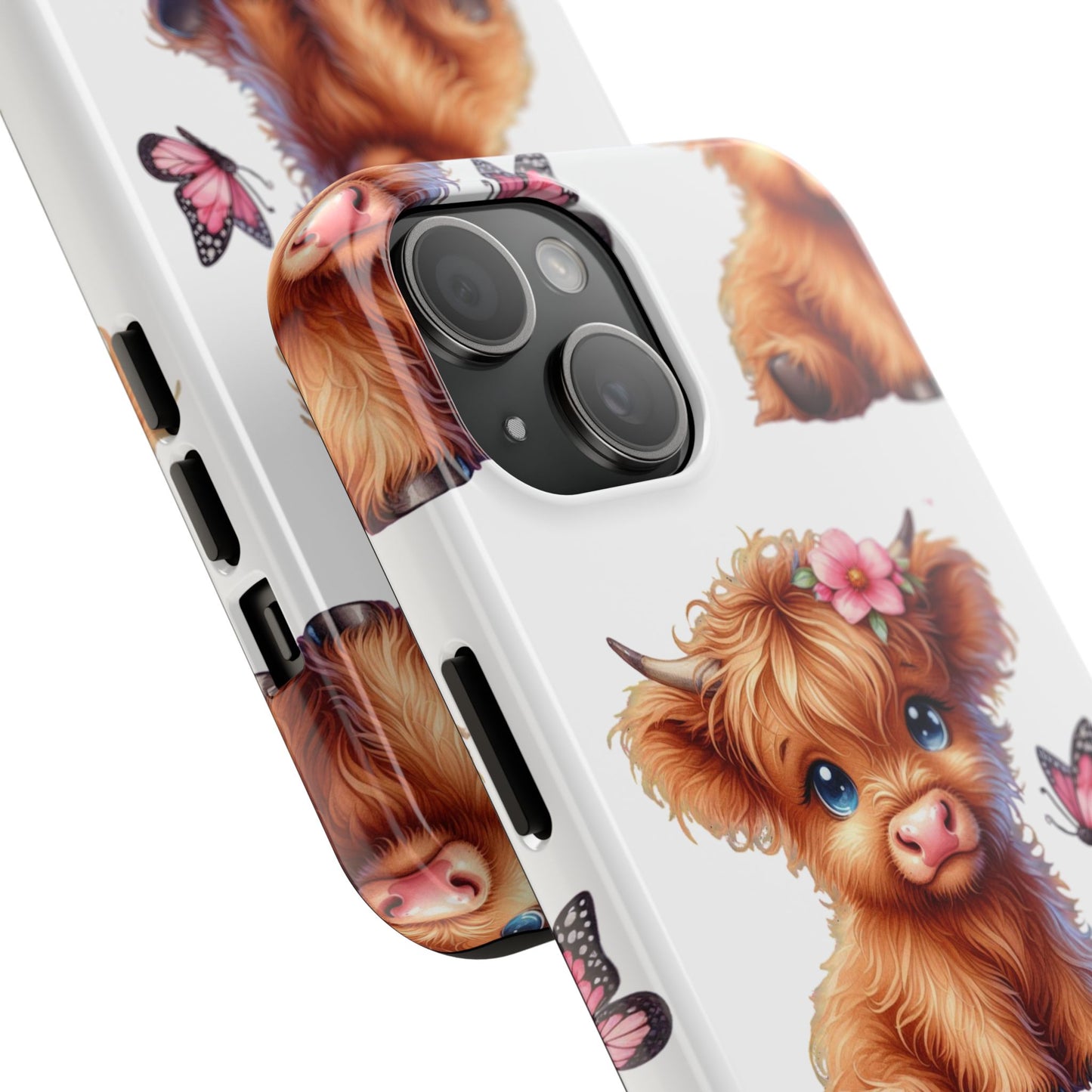Sweet Highland Cow Phone Case