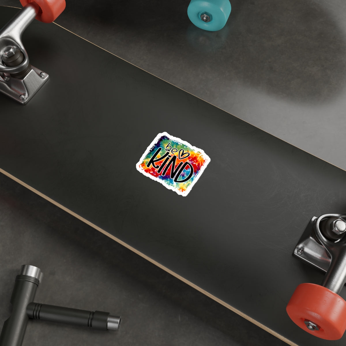 Vibrant Kindness Die-Cut Stickers