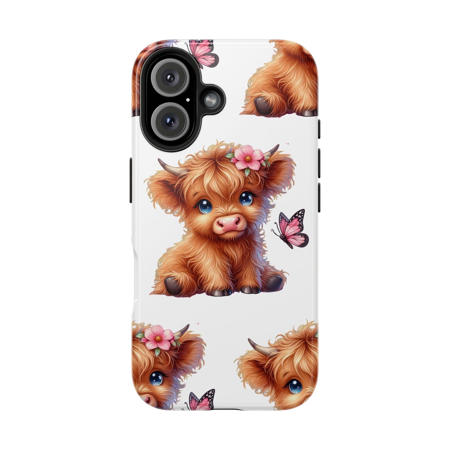 Sweet Highland Cow Phone Case