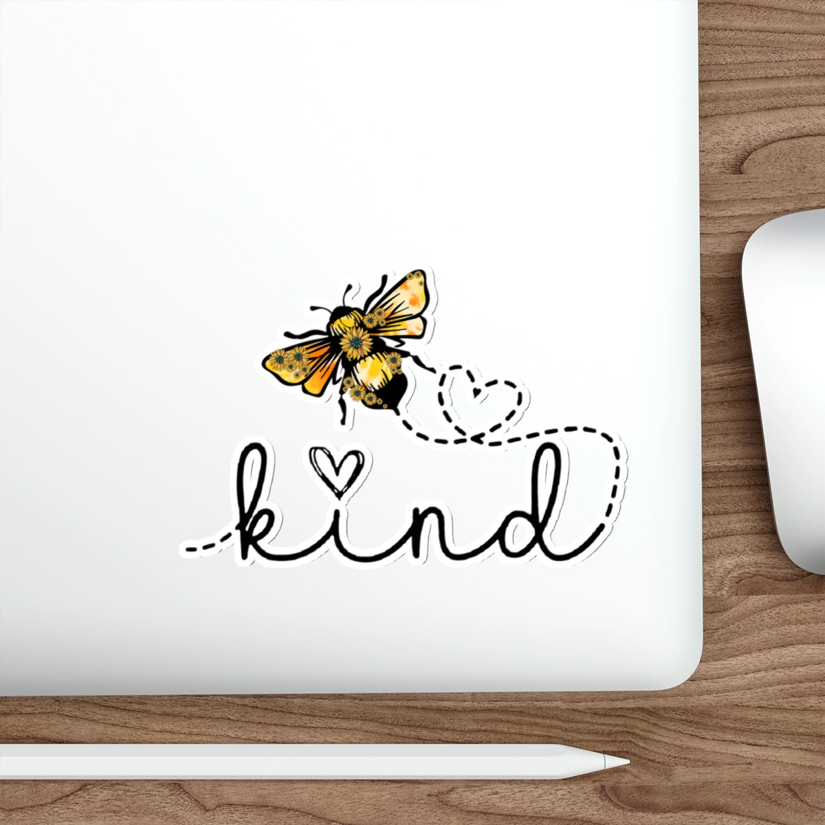 Be Kind With Two Hearts Die-Cut Stickers