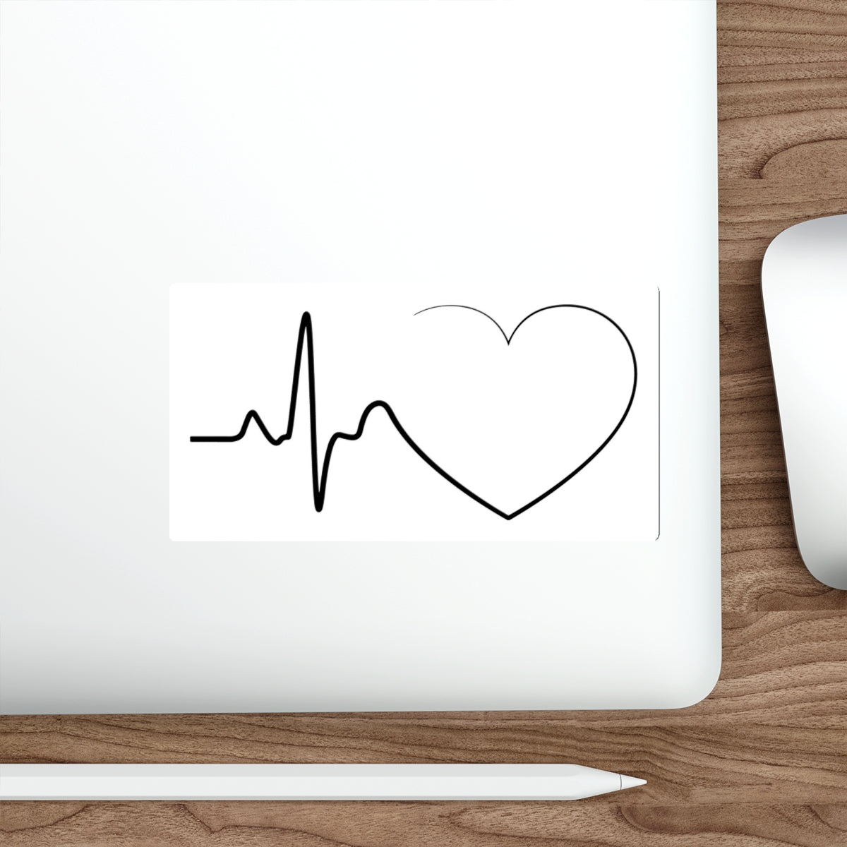 Heartbeat Love Die-Cut Stickers
