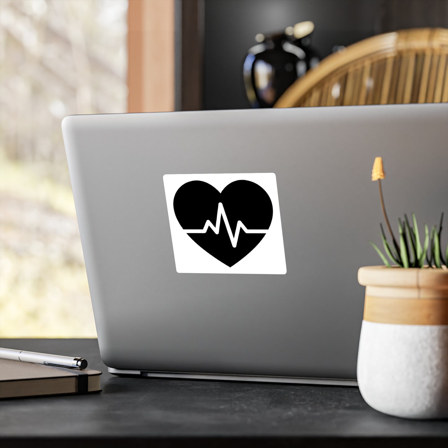 Heartbeat Vinly Stickers