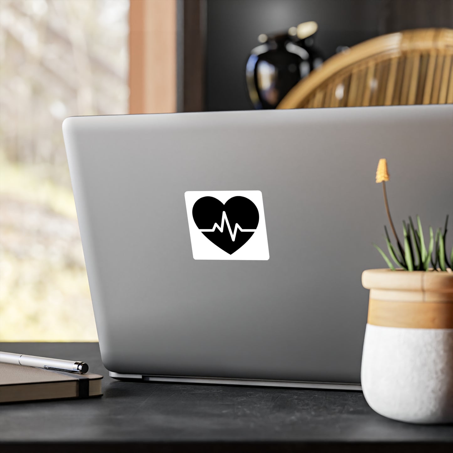 Heartbeat Vinly Stickers