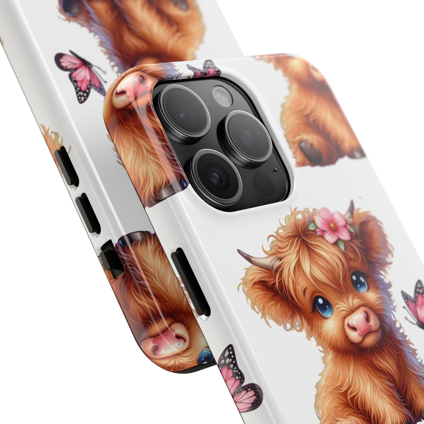Sweet Highland Cow Phone Case