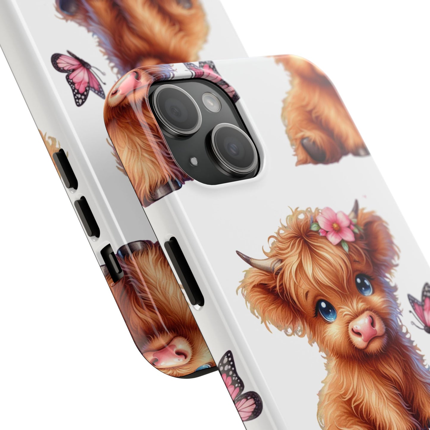 Sweet Highland Cow Phone Case