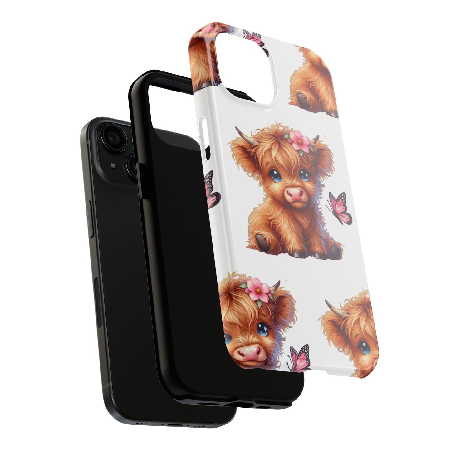 Sweet Highland Cow Phone Case