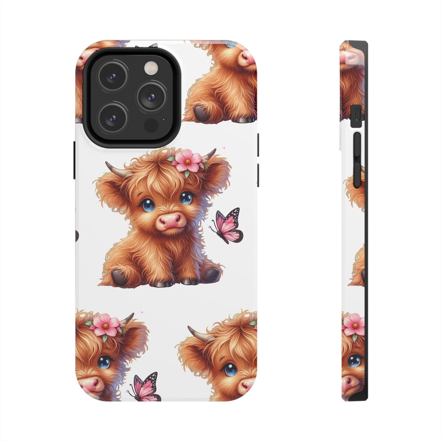 Sweet Highland Cow Phone Case