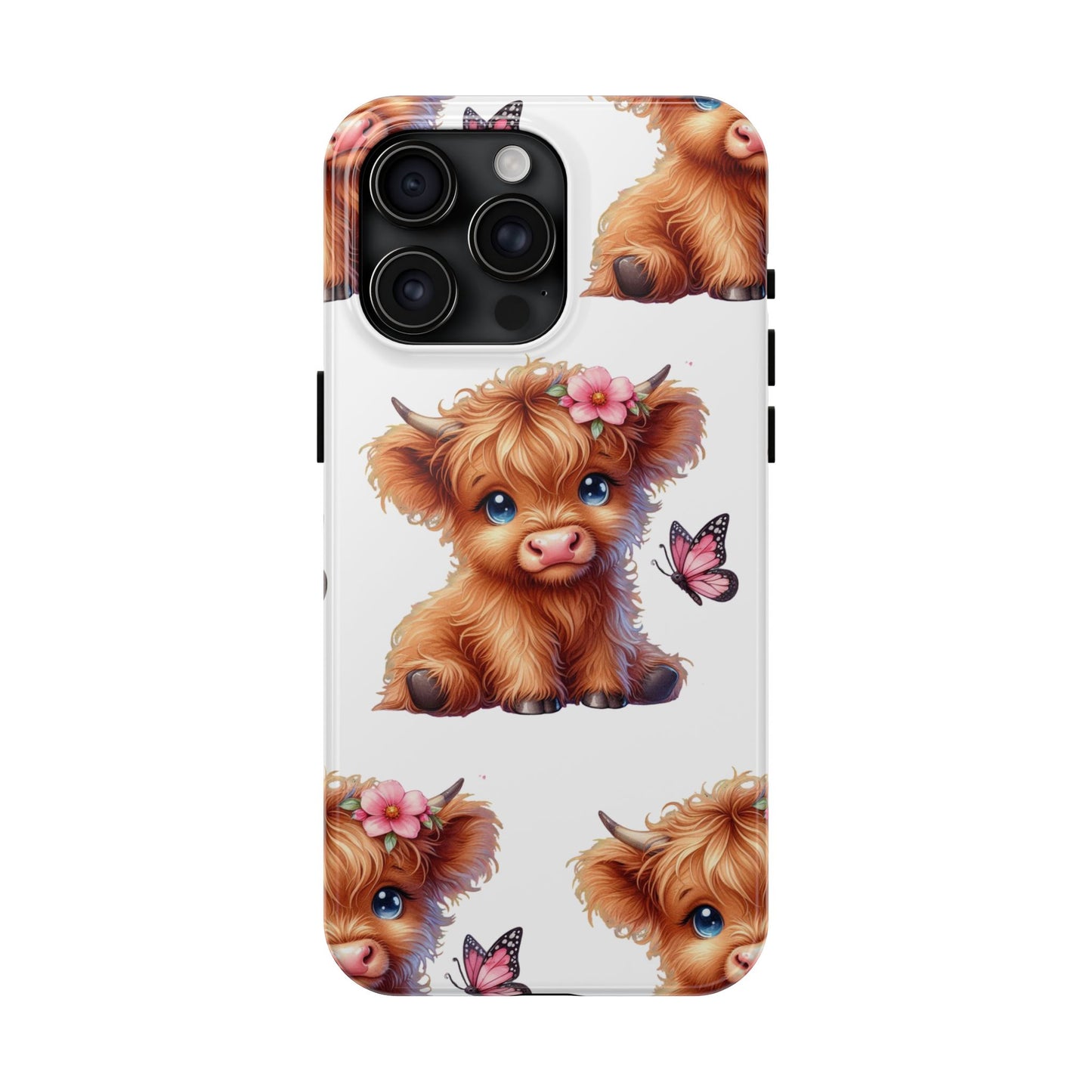 Sweet Highland Cow Phone Case