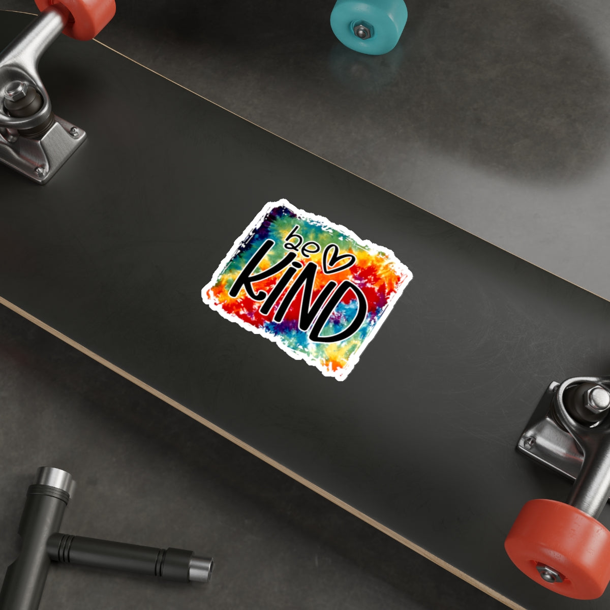 Vibrant Kindness Die-Cut Stickers