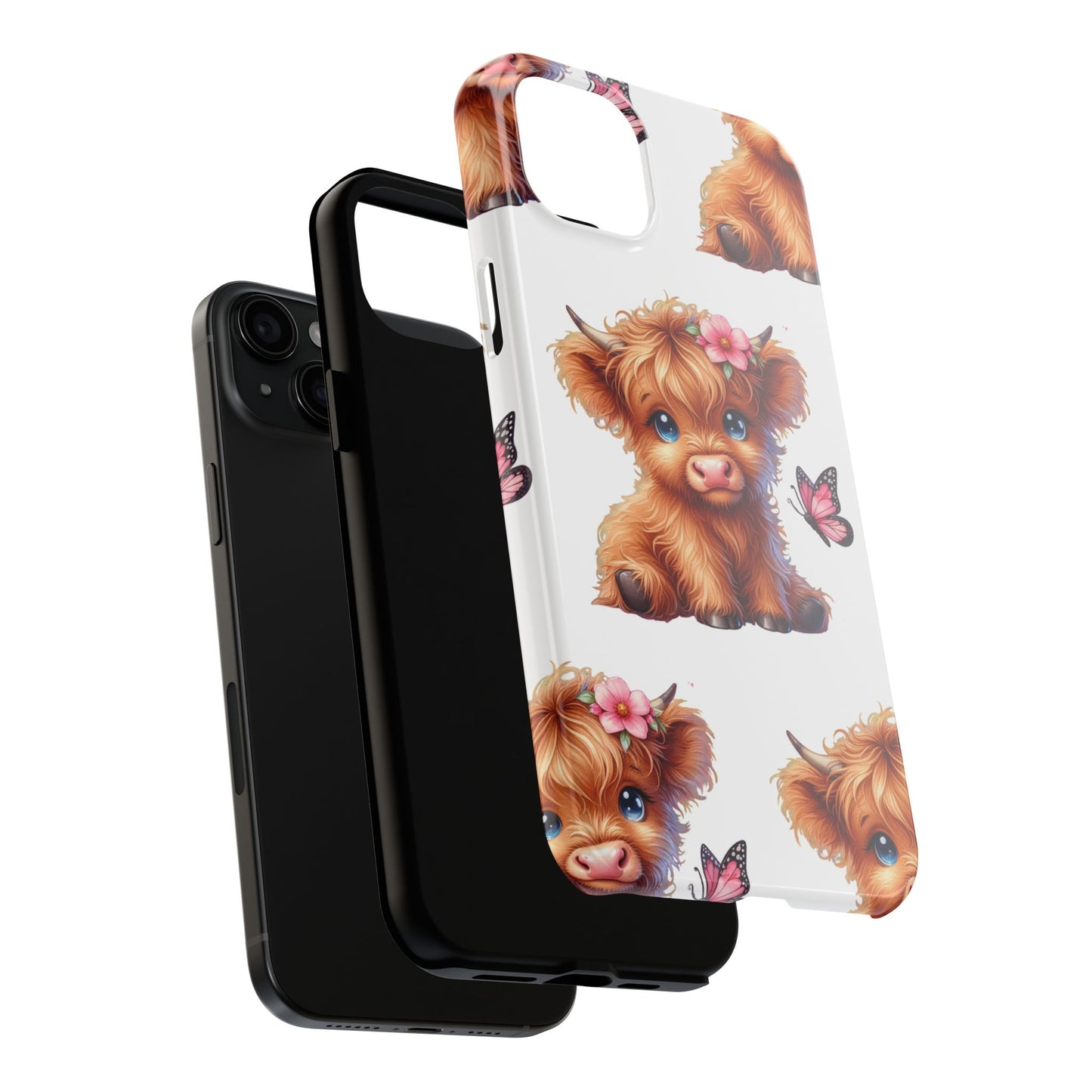 Sweet Highland Cow Phone Case