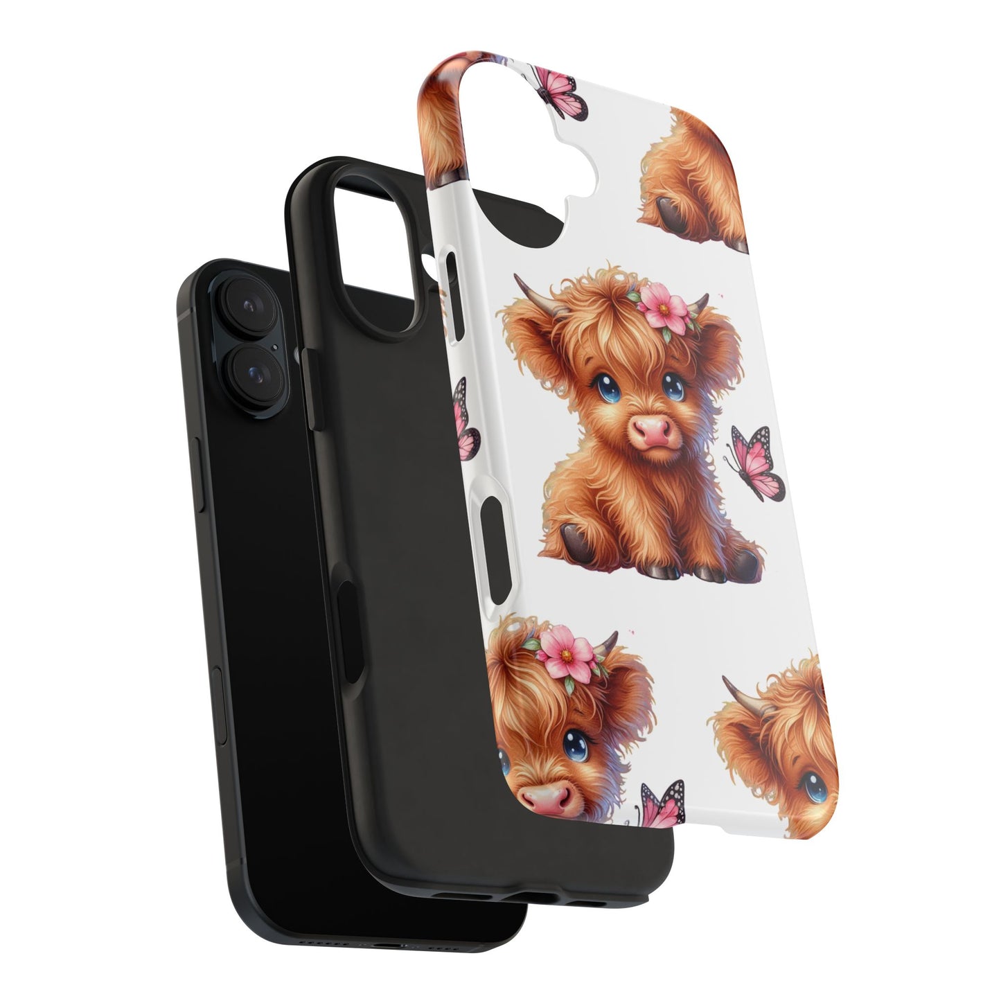 Sweet Highland Cow Phone Case