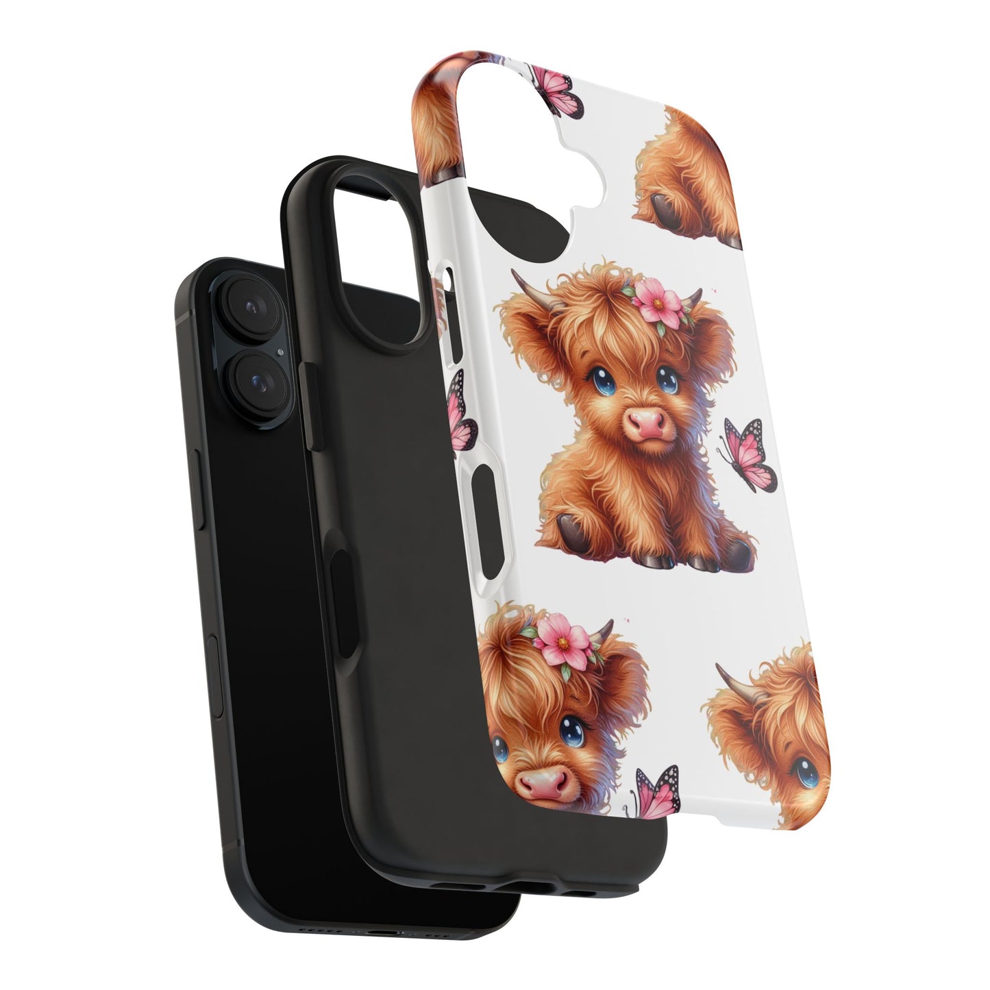 Sweet Highland Cow Phone Case