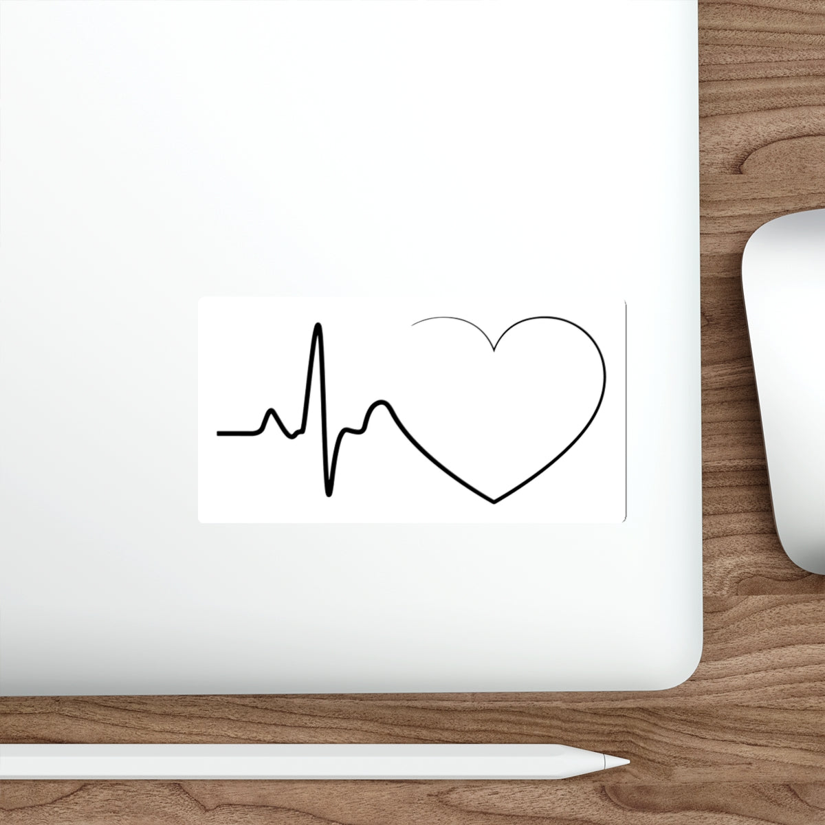 Heartbeat Love Die-Cut Stickers