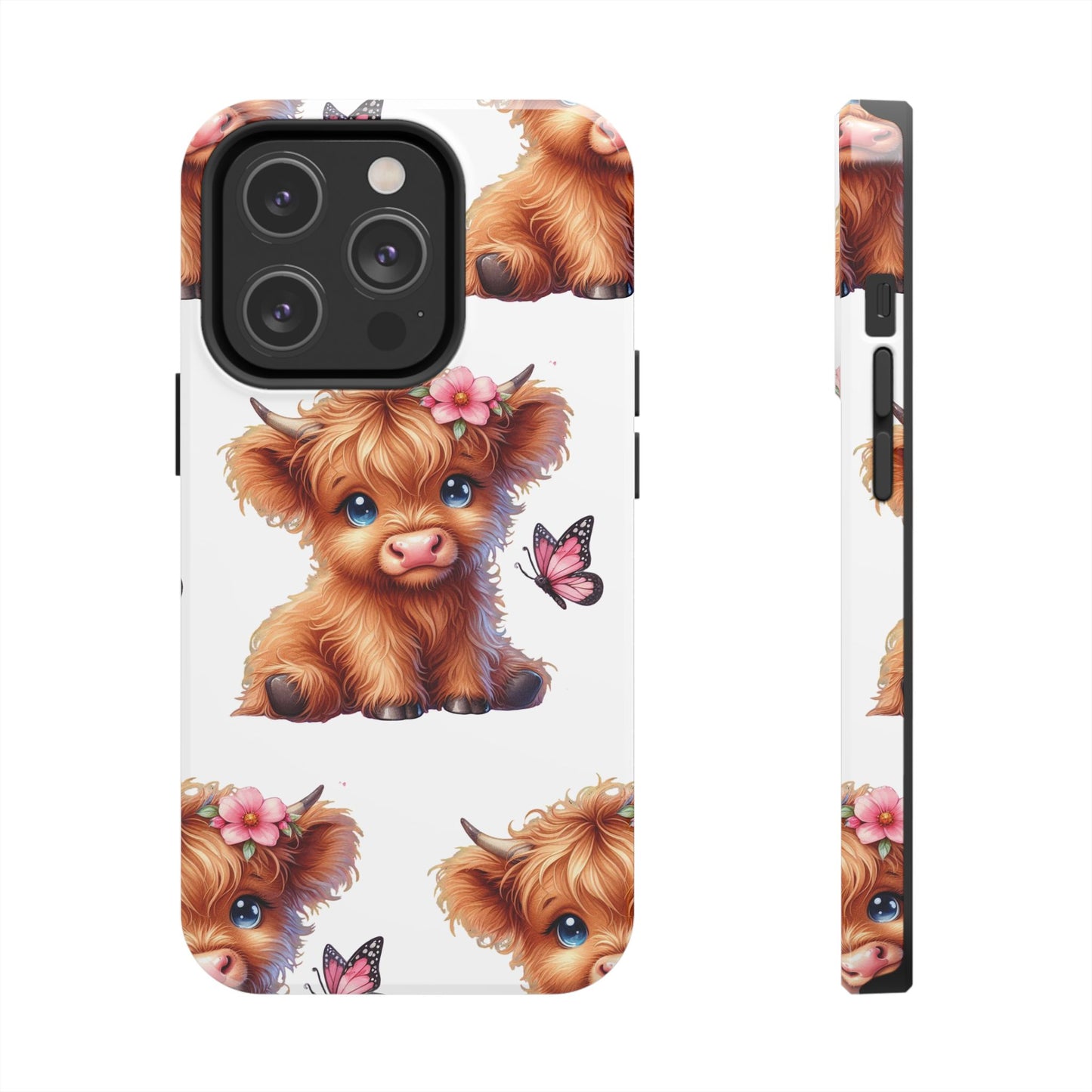 Sweet Highland Cow Phone Case