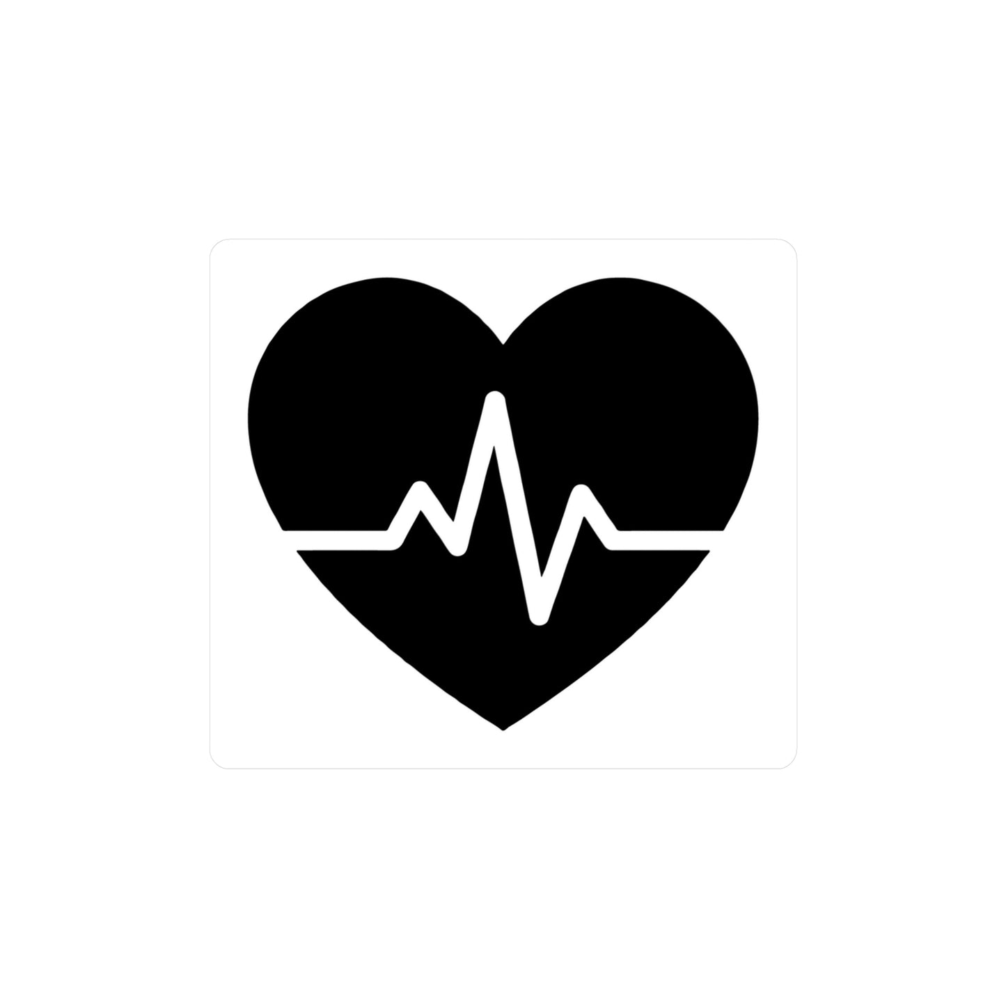 Heartbeat Vinly Stickers