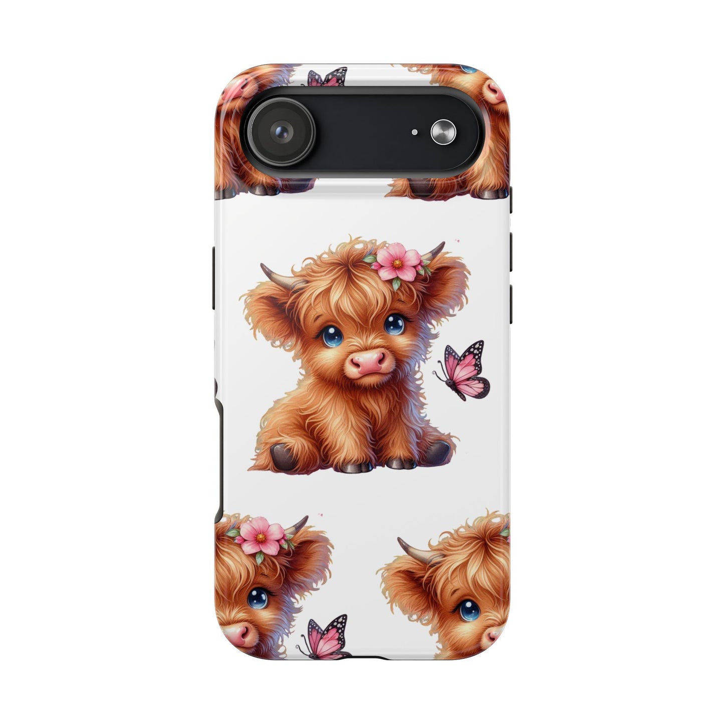 Sweet Highland Cow Phone Case