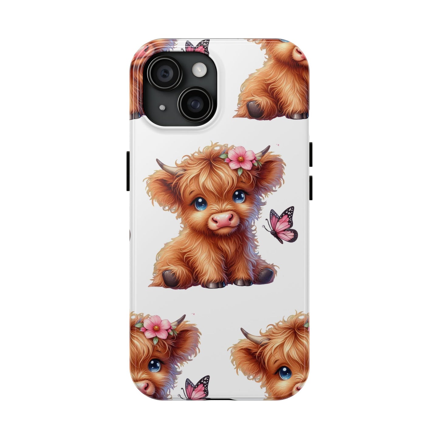 Sweet Highland Cow Phone Case