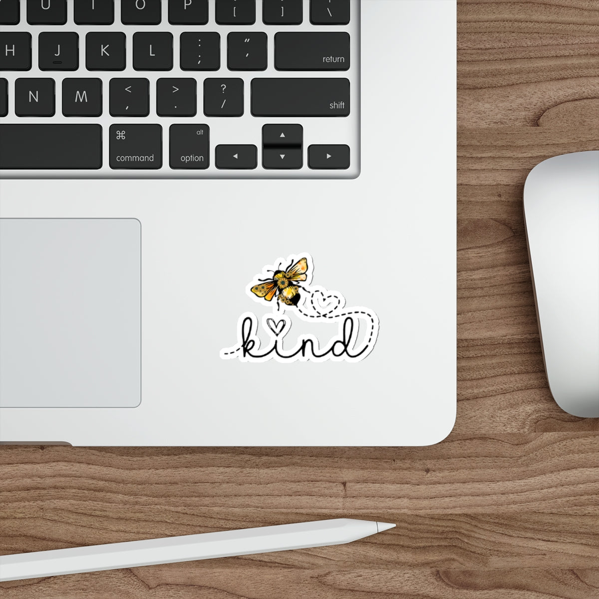 Be Kind With Two Hearts Die-Cut Stickers