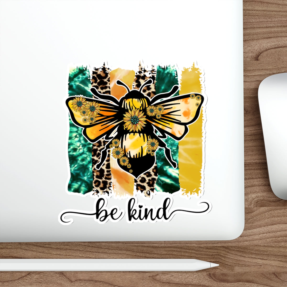 Bee Kind Die-Cut Stickers