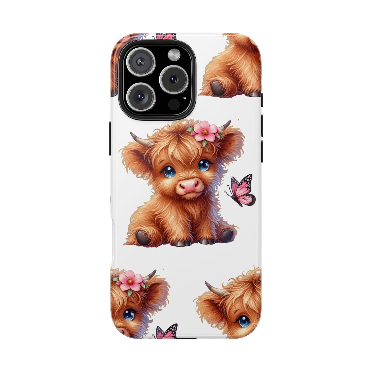 Sweet Highland Cow Phone Case
