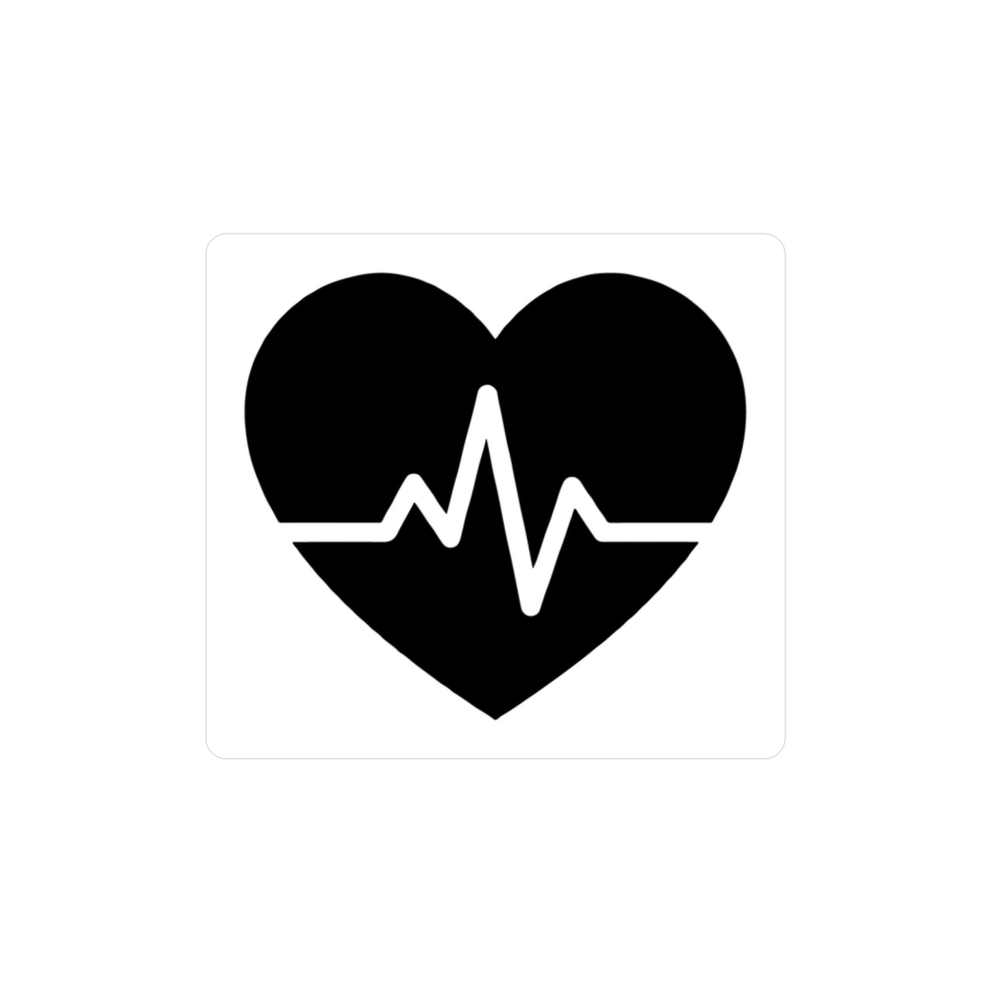 Heartbeat Vinly Stickers