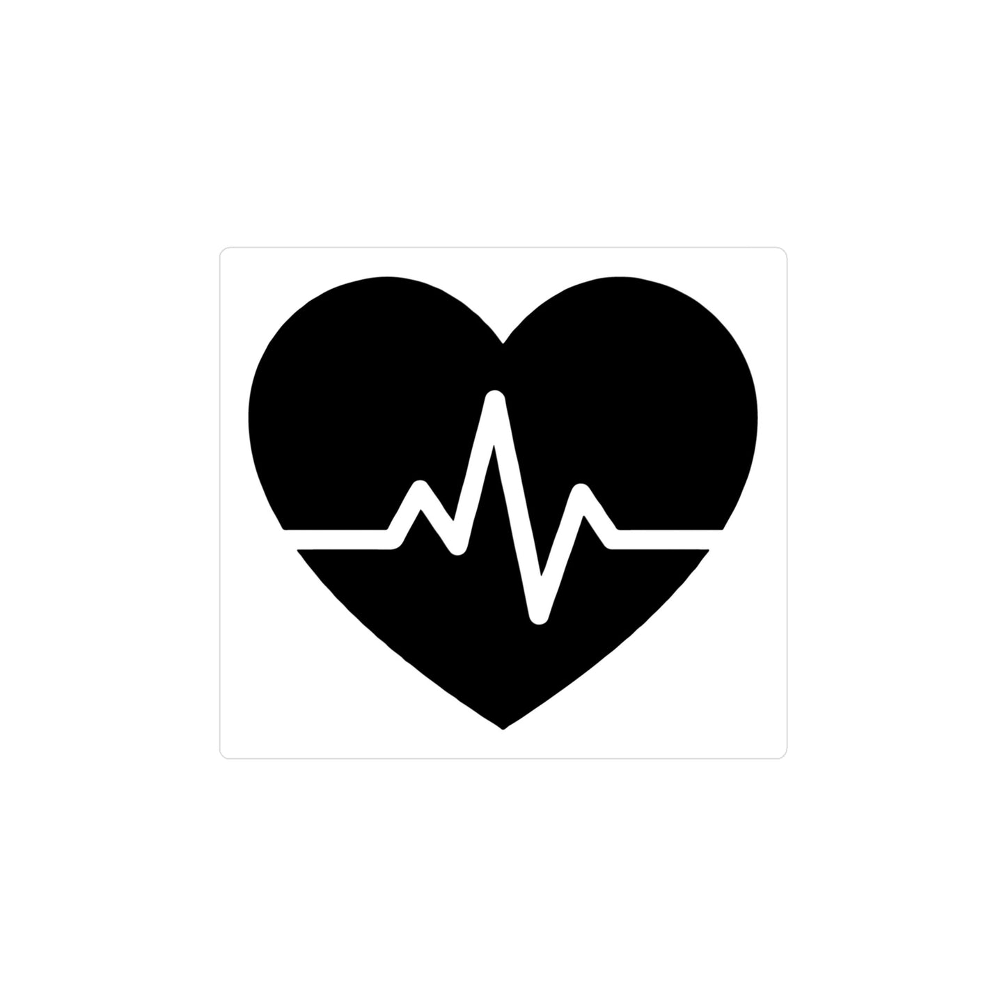Heartbeat Vinly Stickers