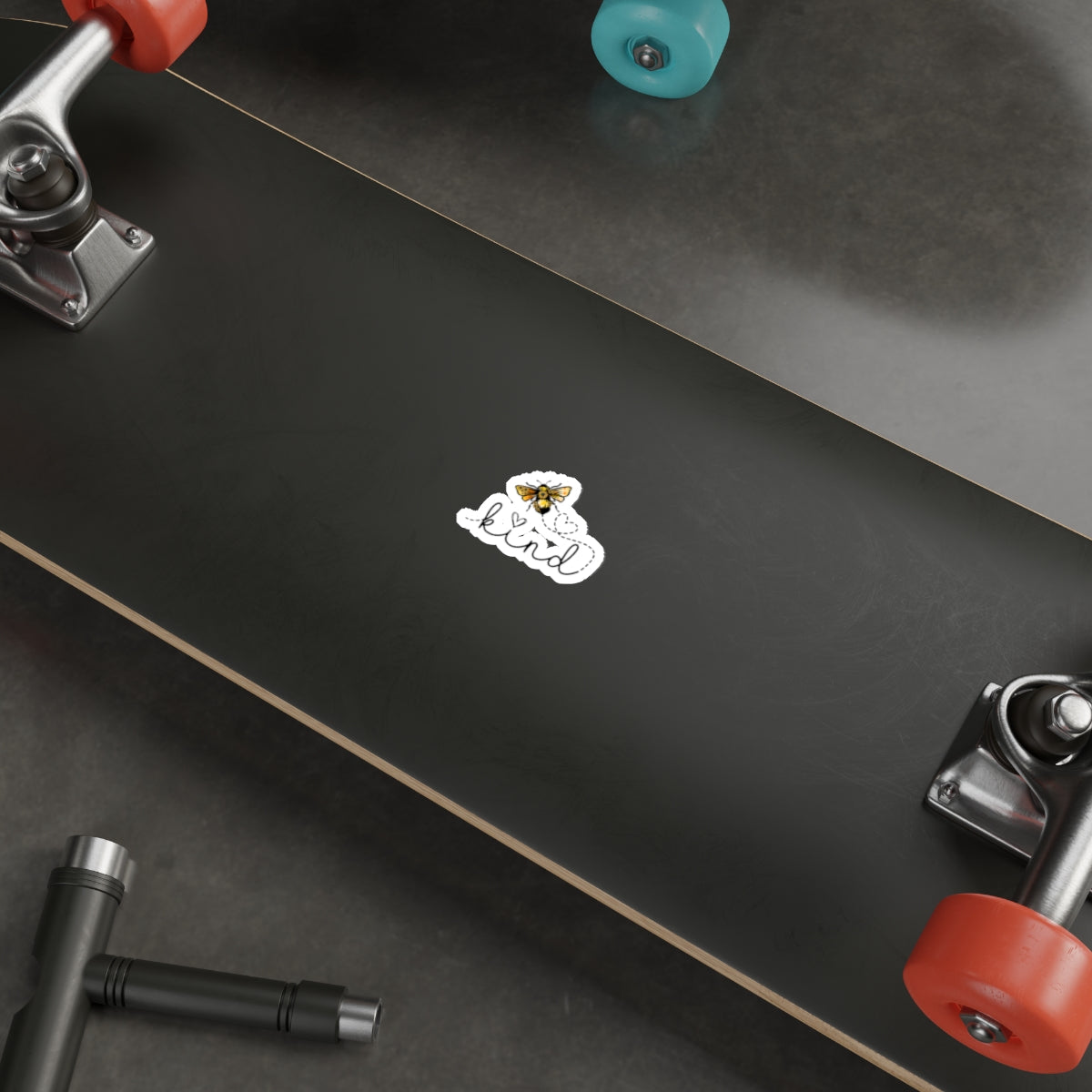 Be Kind With Two Hearts Die-Cut Stickers