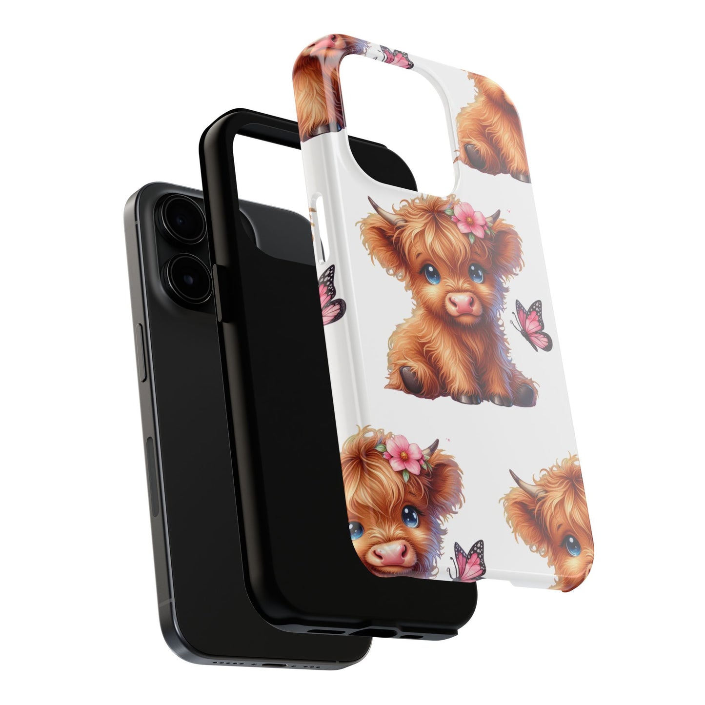 Sweet Highland Cow Phone Case