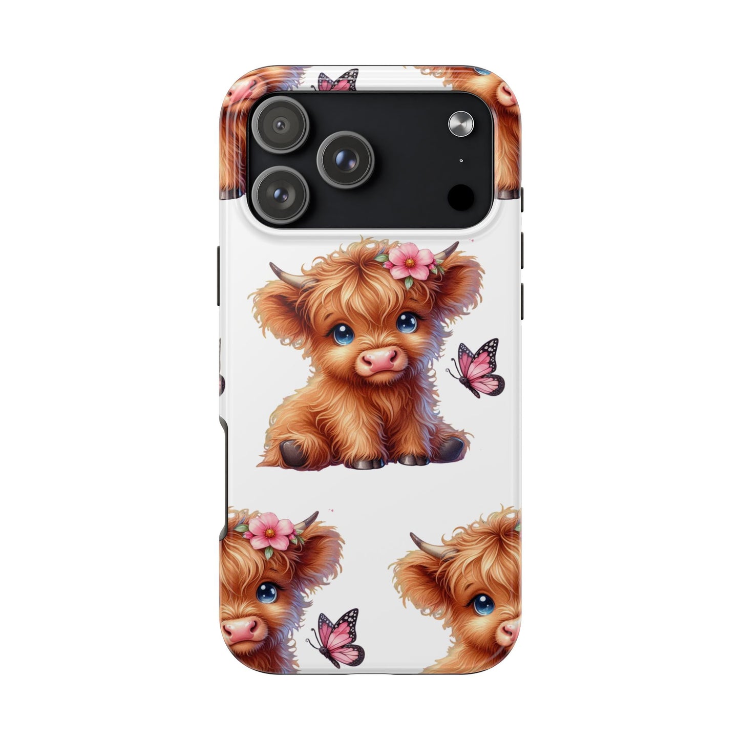 Sweet Highland Cow Phone Case