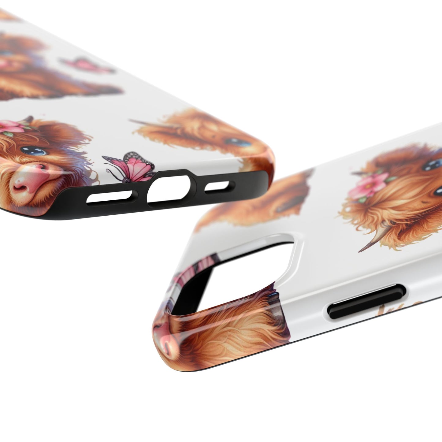 Sweet Highland Cow Phone Case