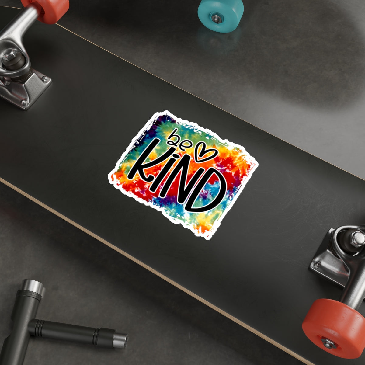 Vibrant Kindness Die-Cut Stickers