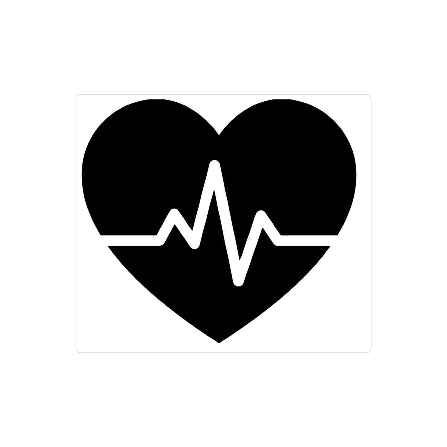 Heartbeat Vinly Stickers