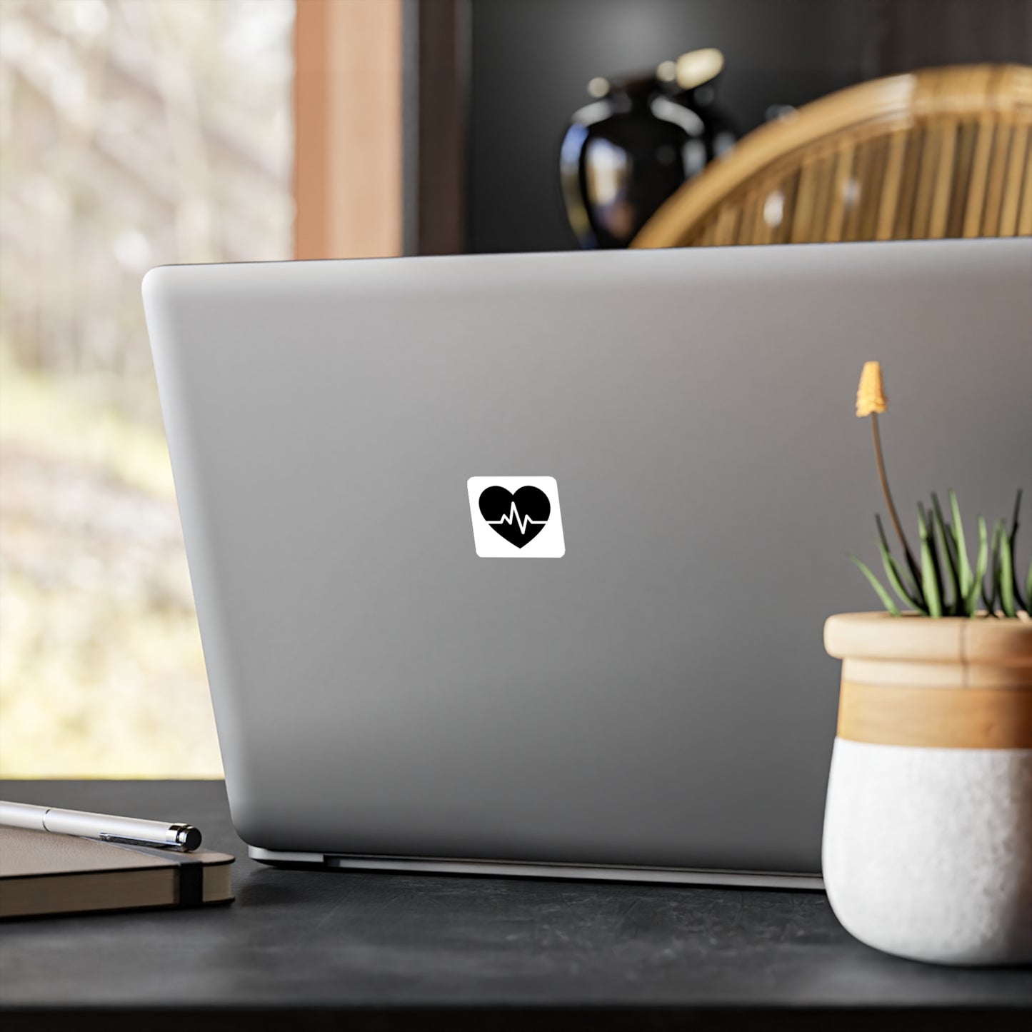 Heartbeat Vinly Stickers