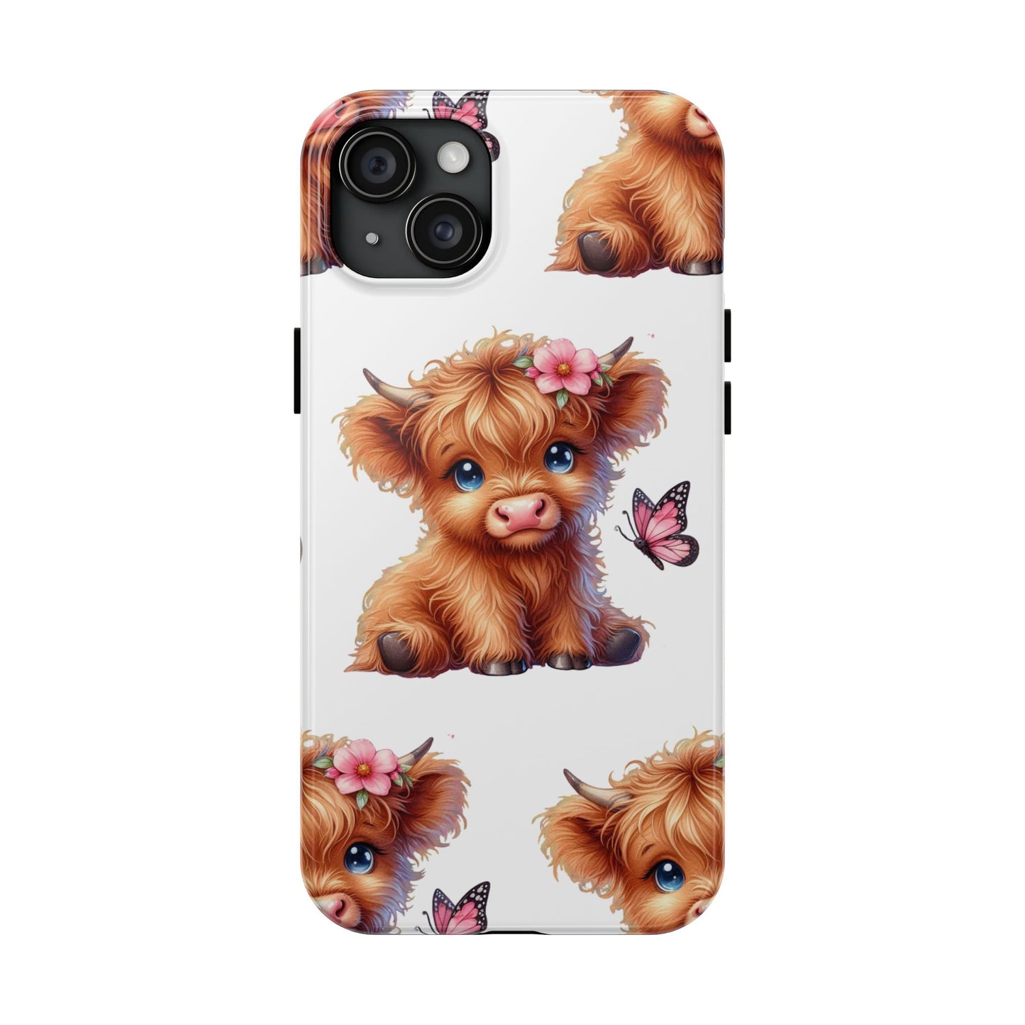 Sweet Highland Cow Phone Case