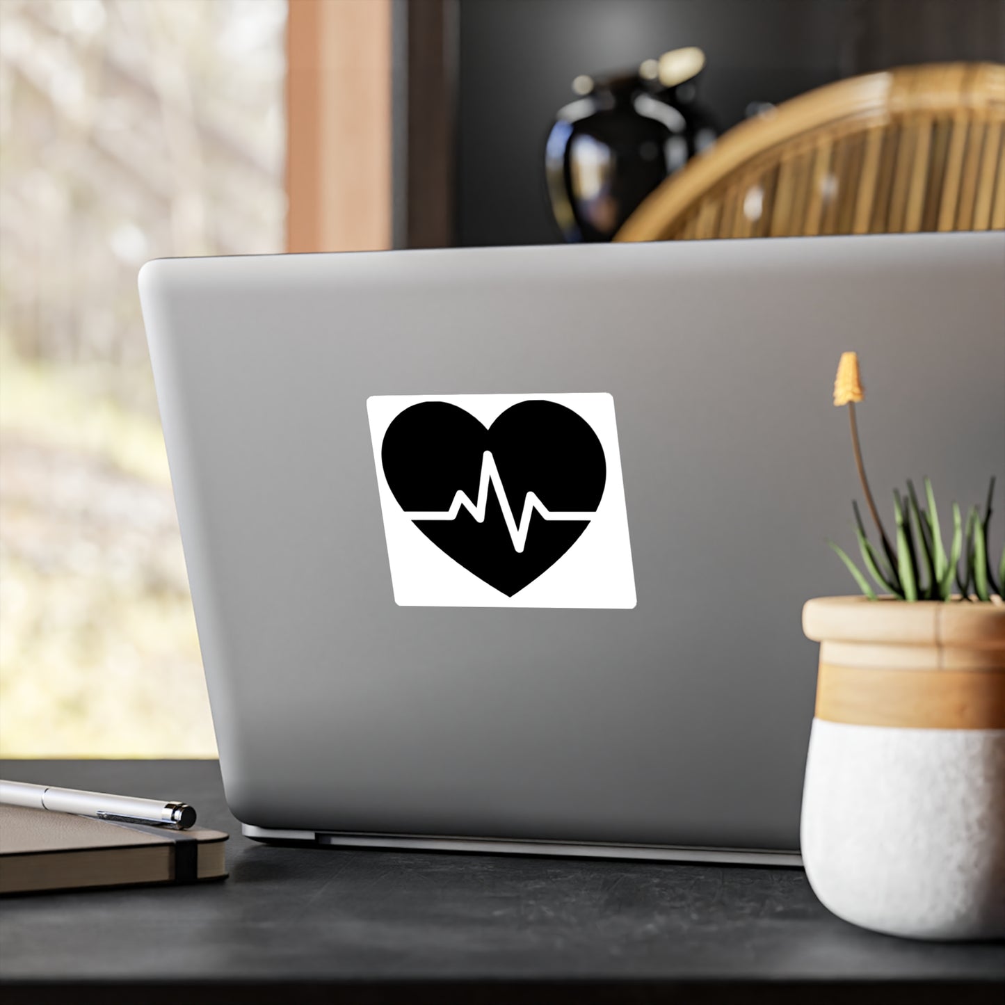 Heartbeat Vinly Stickers