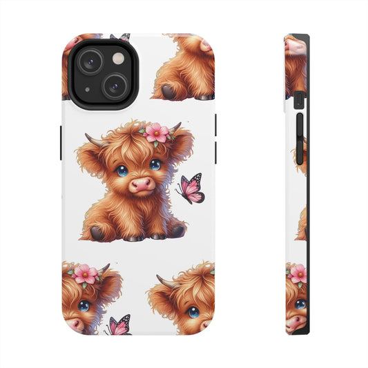 Sweet Highland Cow Phone Case