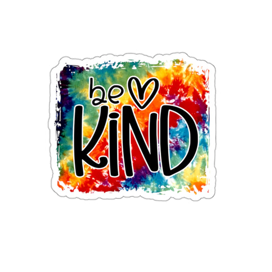 Vibrant Kindness Die-Cut Stickers