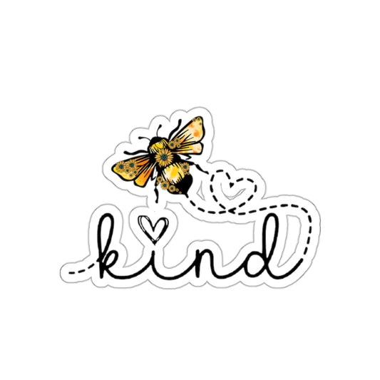 Be Kind With Two Hearts Die-Cut Stickers
